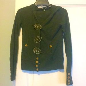 Anthropologie knitted and knotted sweater small